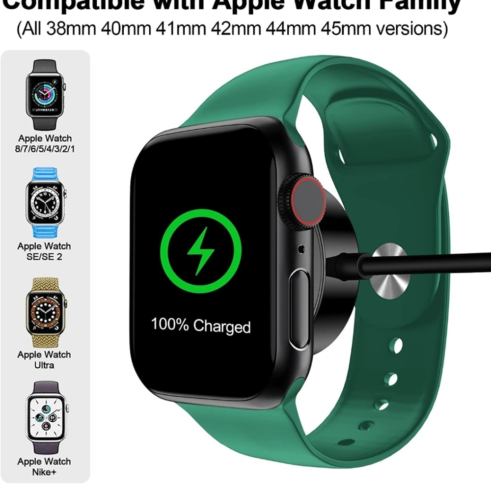 2023 upgraded for Apple watch charger magnetic fast compatible with Apple watch